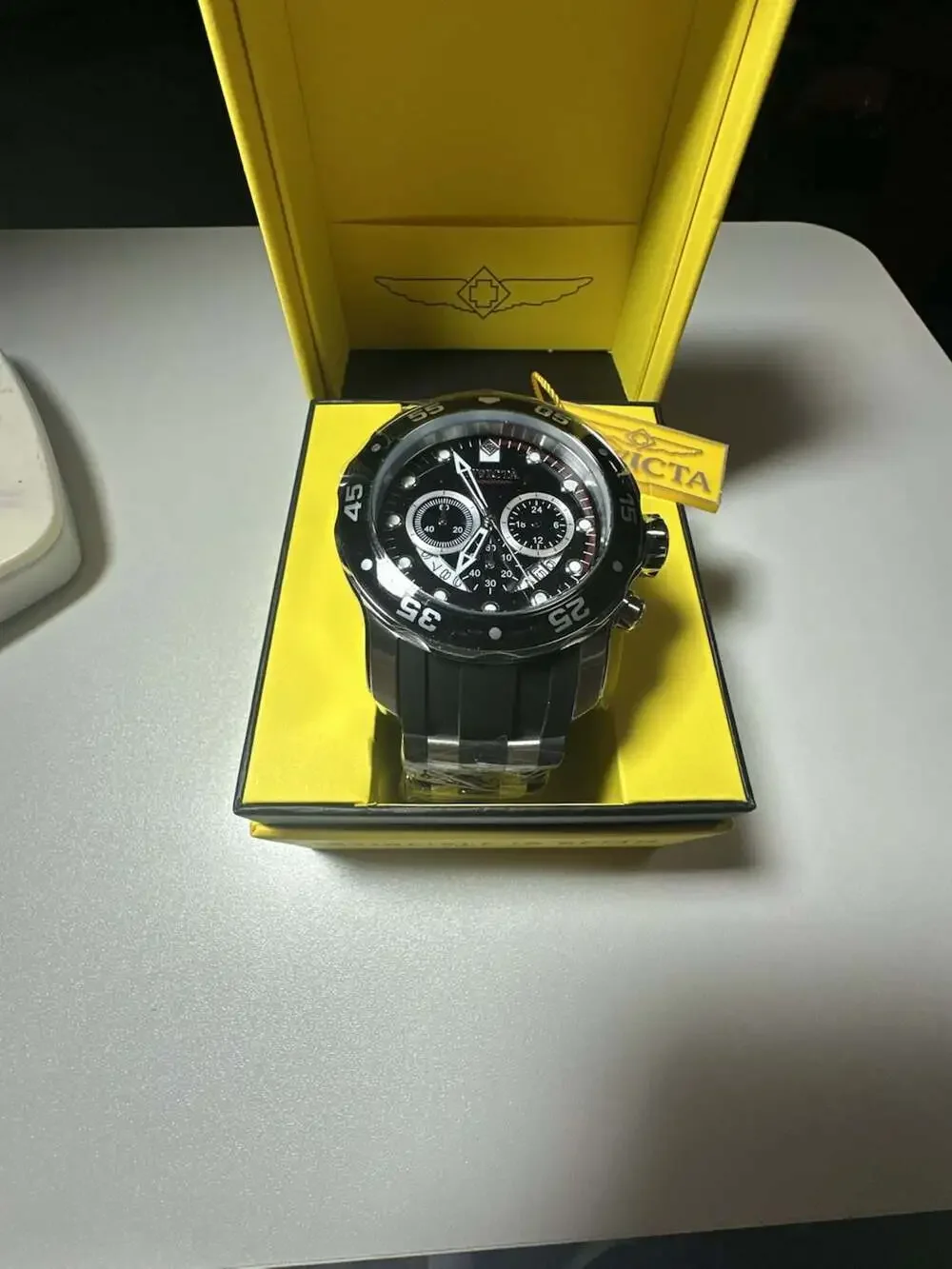 Invicta Pro Diver SCUBA Men's Watch - 48mm, Steel, Black (21927)